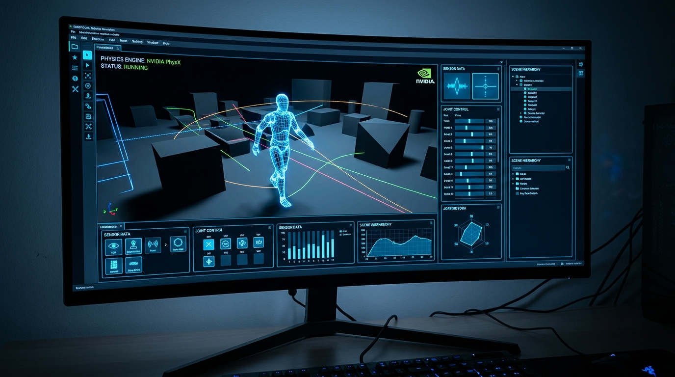 AGIBOT simulation environment for robot training